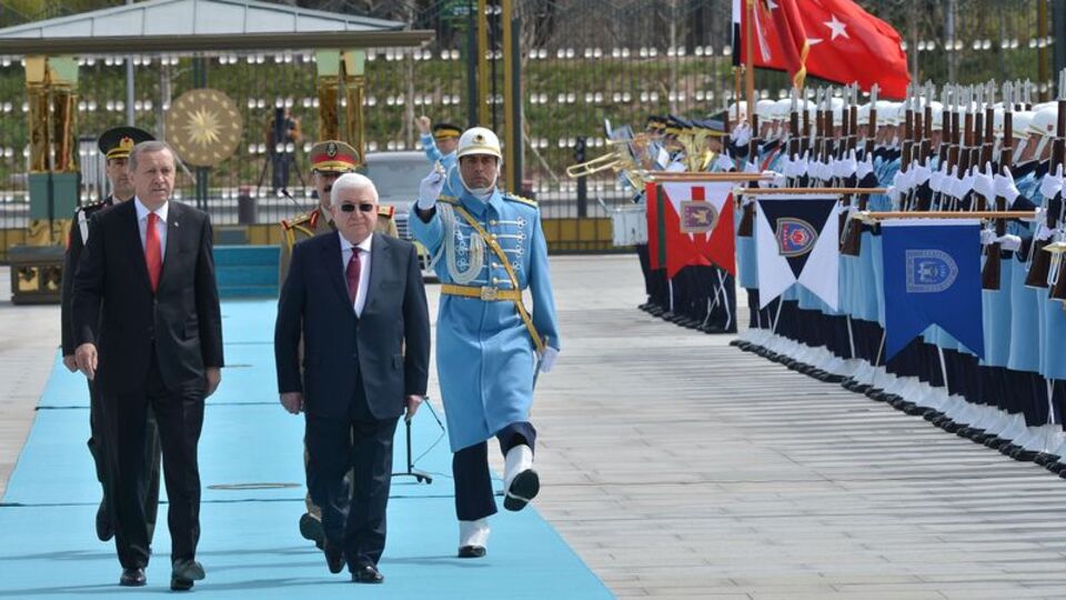 Irak Cumhurbaşkanı Masum Ankara'da