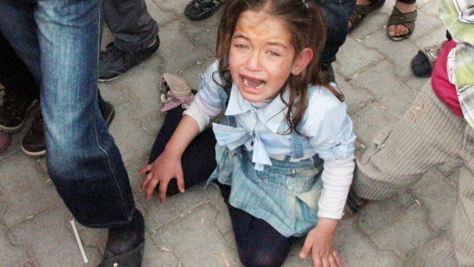 Suriyeli çocukların oyuncak izdihamı