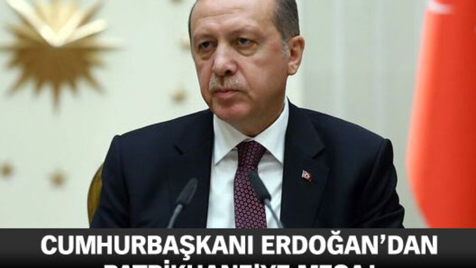 Cumhurbaşkanı Erdoğan'dan Ermenice mesaj!