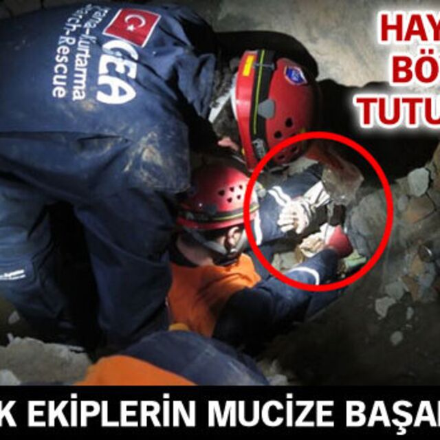 Türk ekipler mucizeyi başardı!