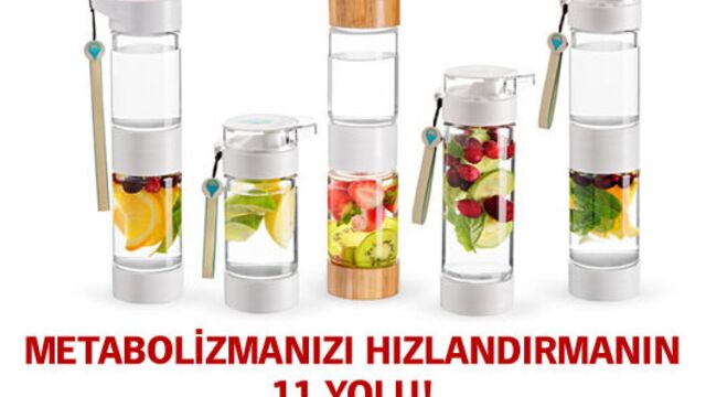 Metabolizmayı hızlandırmanın 11 yolu