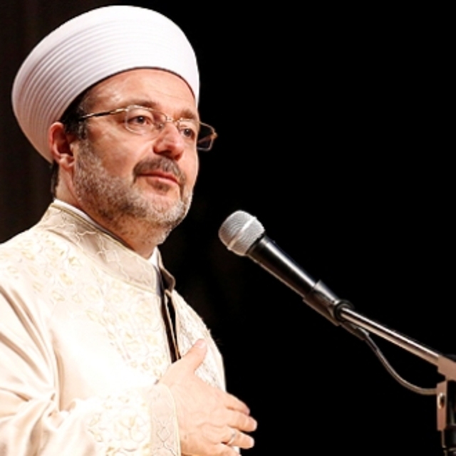 Görmez: Diyanet siyasi malzeme yapılmasın