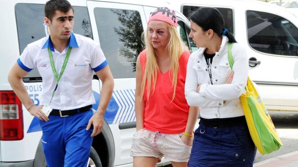 Rus turiste Antalya'da şok!