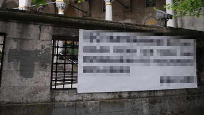 1 Mayıs'ta dikkat çeken pankart!