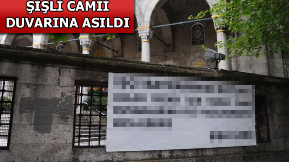 1 Mayıs'ta dikkat çeken pankart!