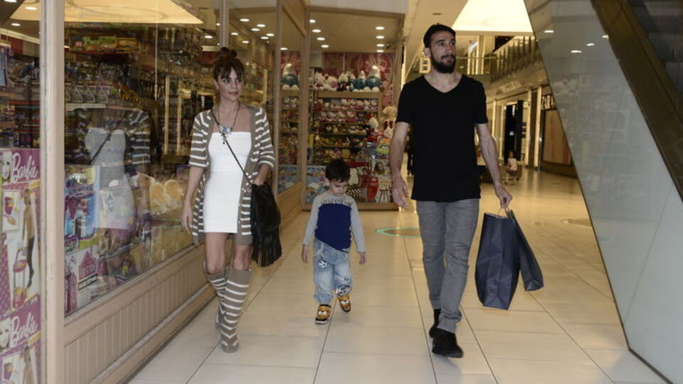 Yenge soğuğa meydan okudu!