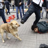 Taksim meydanında yaşandı!