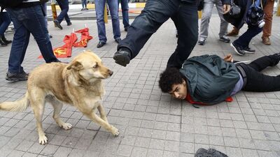 Taksim meydanında yaşandı!