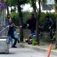 Beşiktaş'ta polis müdahalesi!