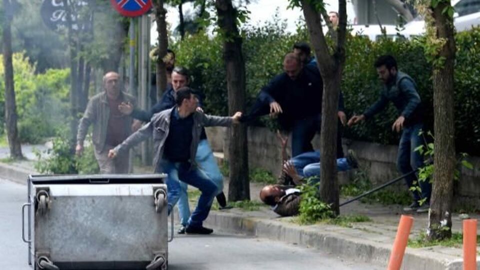 Beşiktaş'ta polis müdahalesi!