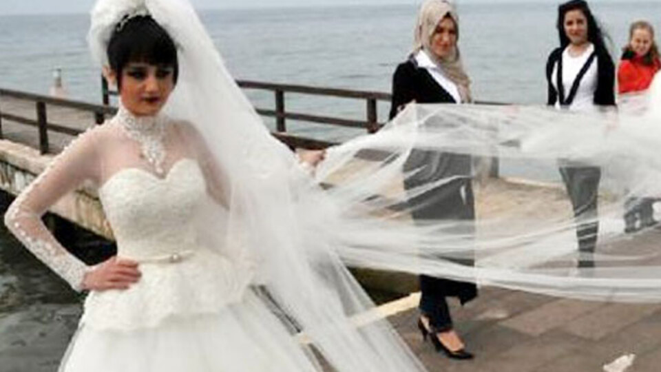 Bu gelinlik diğerlerinden çok farklı