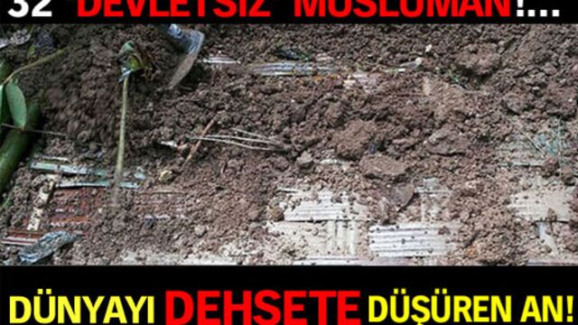 Dünyayı dehşete düşüren an!