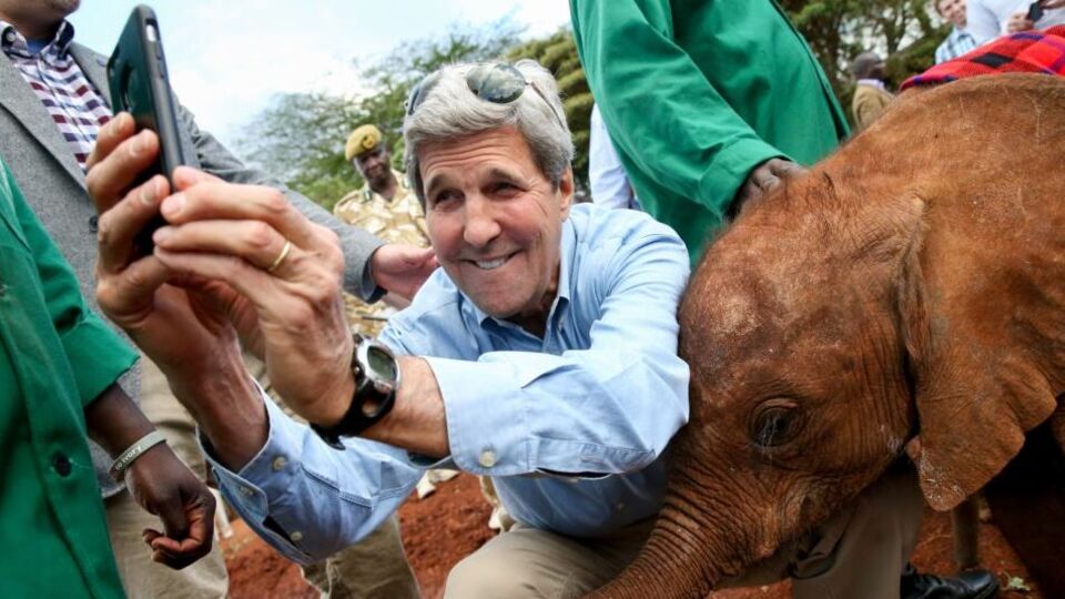 Kerry'den yavru fille selfie