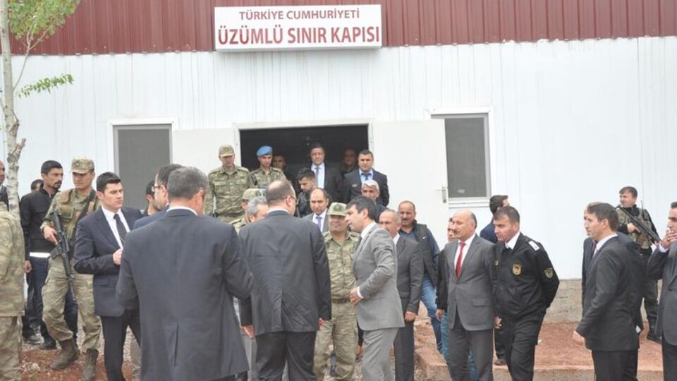 Üzümlü Sınır Kapısı açıldı