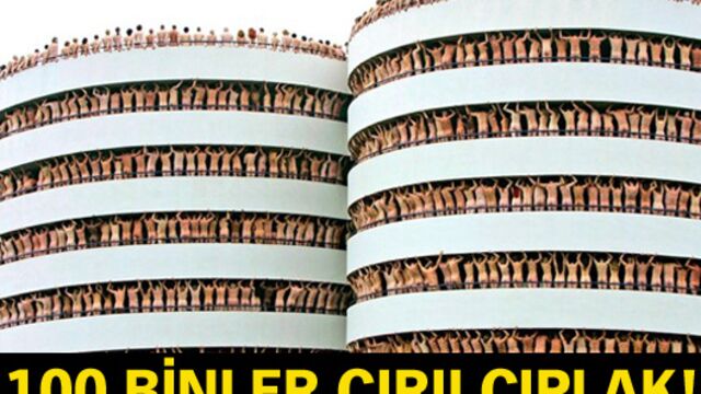 100 binler çırılçıplak!