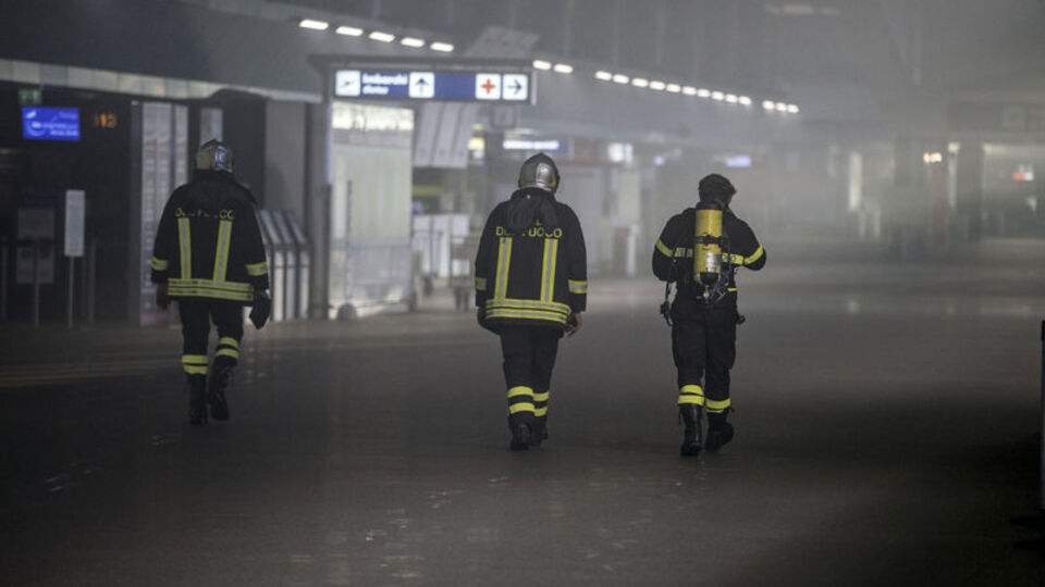Roma Fiumicino Havalimanı ulaşıma kapandı