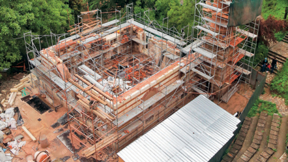 Boğazkesen Mescidi açılışa gün sayıyor!