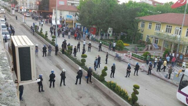 HDP seçim bürosu açılışında gerginlik