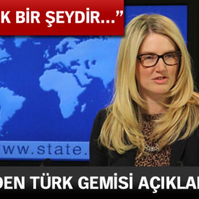 ABD'den Türk gemisi açıklaması
