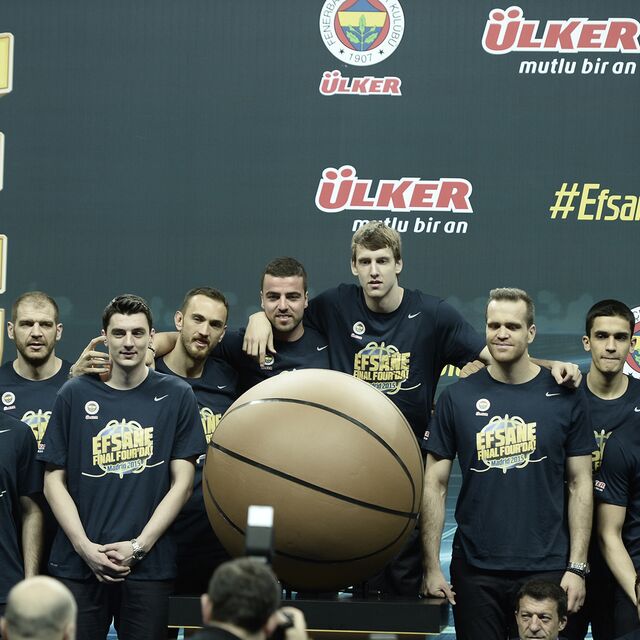 Fenerbahçe Ülker, Madrid'e uğurlandı