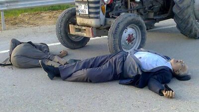 Yolda bu halde bulunmuşlardı...