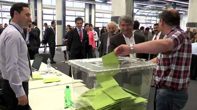 Gurbetçi'lerin sandık heyecanı