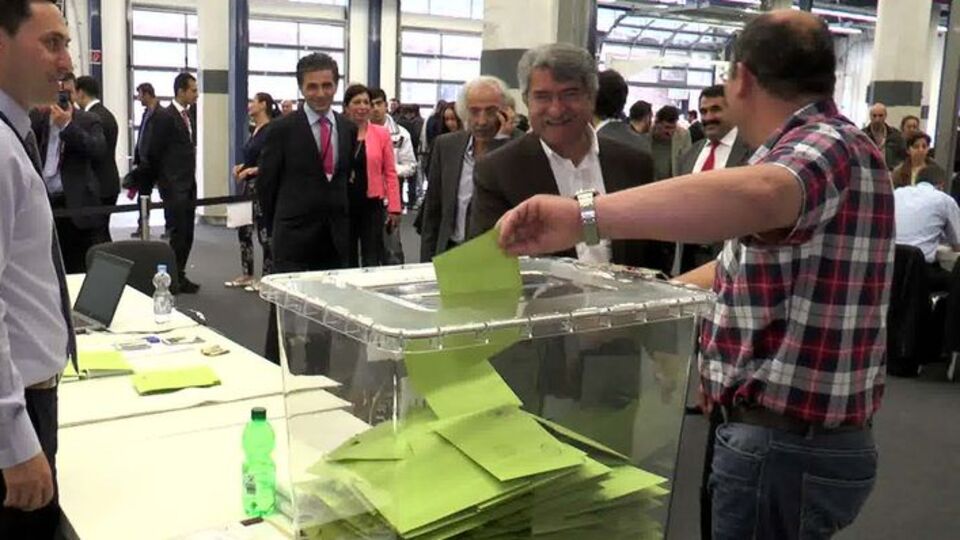 Gurbetçi'lerin sandık heyecanı