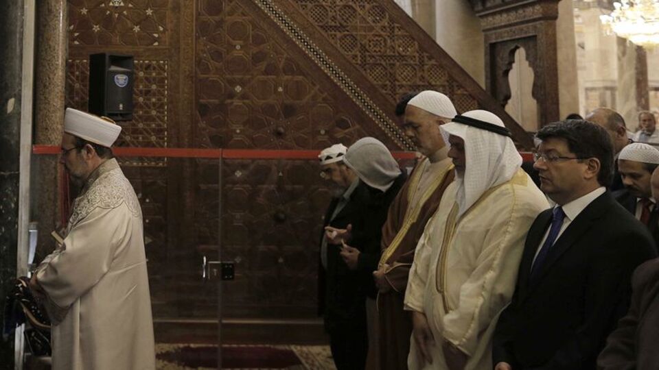 Kudüs'te tarihi cuma hutbesi