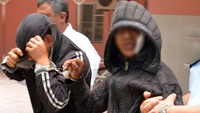 Çeneleri kırılmış halde...