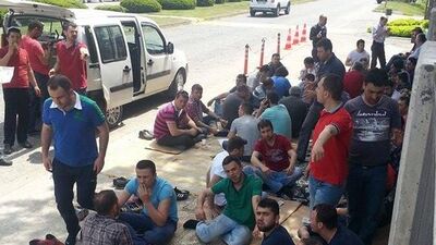 İş bırakma eylemi bir firmaya daha sıçradı!