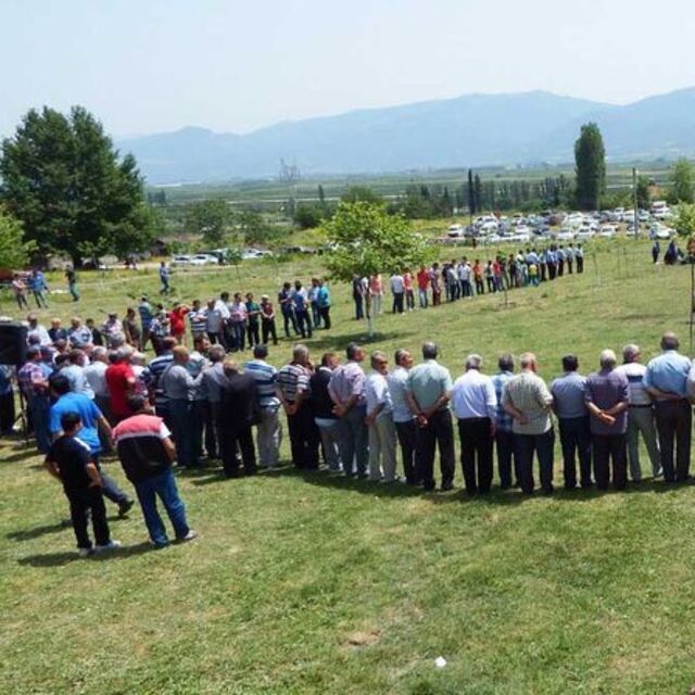 Bakan'ı karşılama kuyruğu