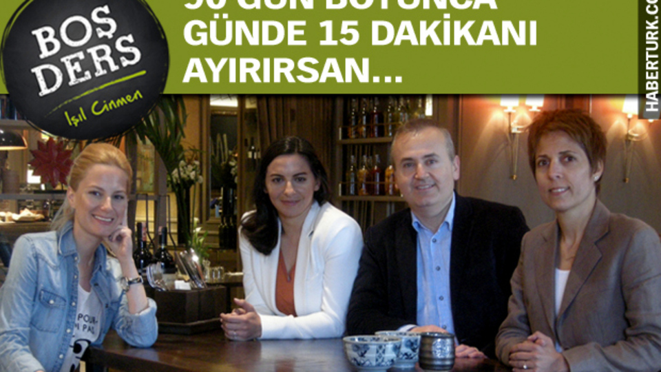 "Yeniden başlayabilseydim hayata..." dememek için!