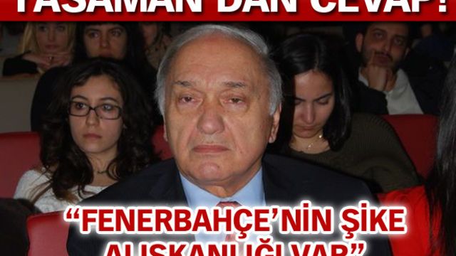 "Fenerbahçe'nin şike alışkanlığı var"