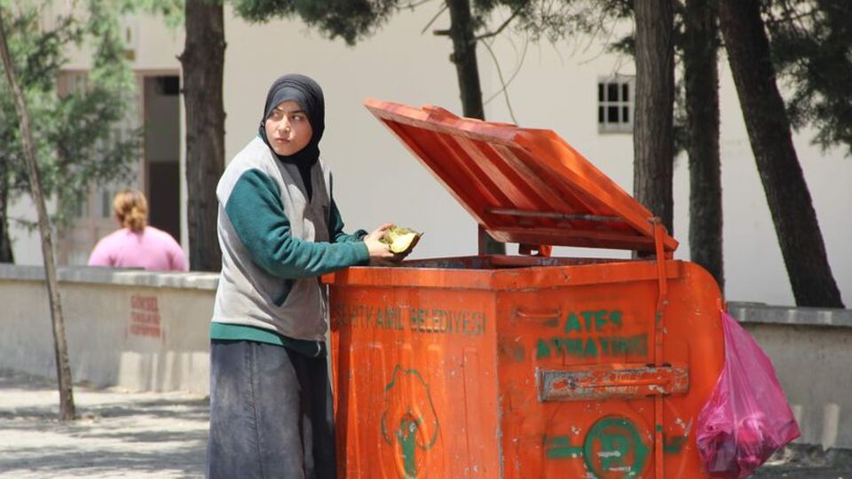 Yürek sızlatan görüntü!