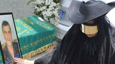 Bülent Ersoy cenazeye böyle katıldı