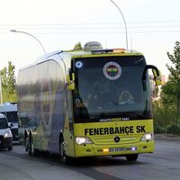 Fenerbahçe otobüsüne bir saldırı daha