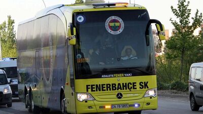 Fenerbahçe otobüsüne bir saldırı daha