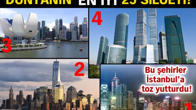 Dünyanın en iyi 25 silüeti!