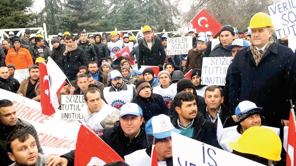 'Somalı madenciler zorla mitinge götürülmek isteniyor'