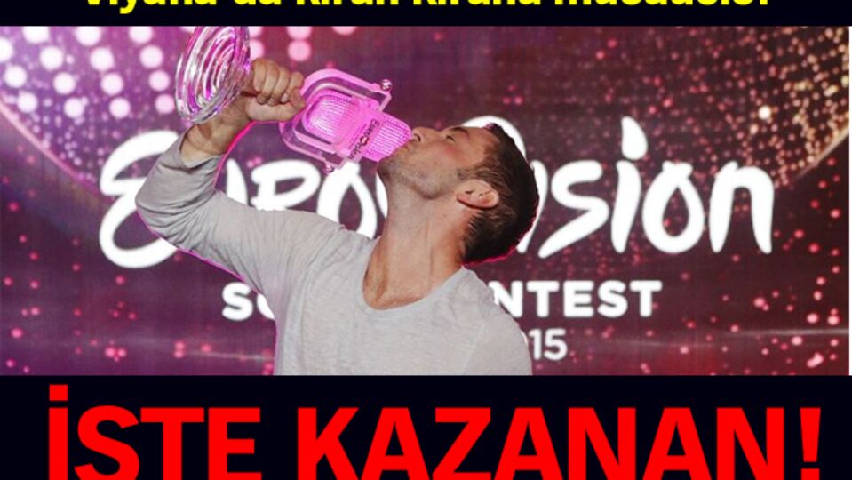 İşte Eurovision yarışmasını kazanan!