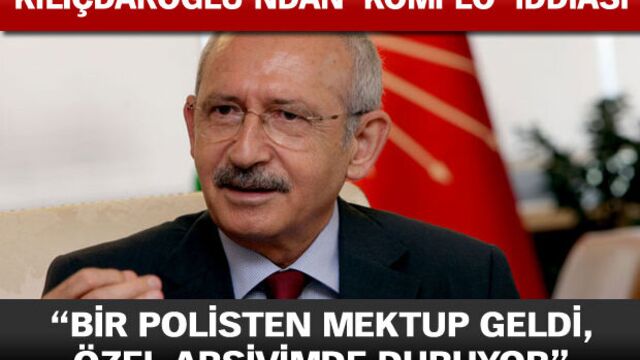 "Bir polisten mektup geldi, özel arşivimde duruyor"