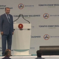 Cumhurbaşkanı Erdoğan anonsçusunu üç kere düzeltti