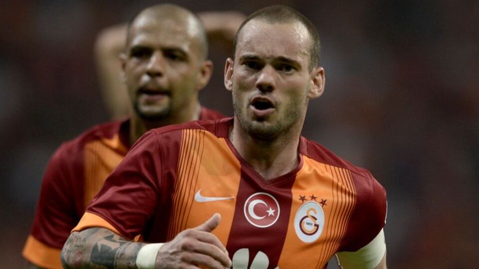 Sneijder sokağa çıktı!