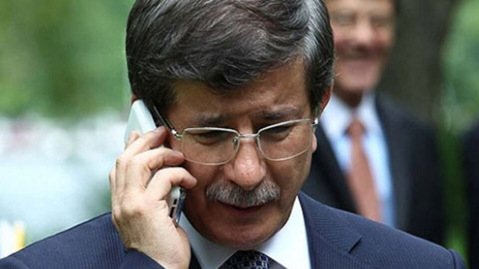 Başbakan Davutoğlu'ndan taziye telefonu