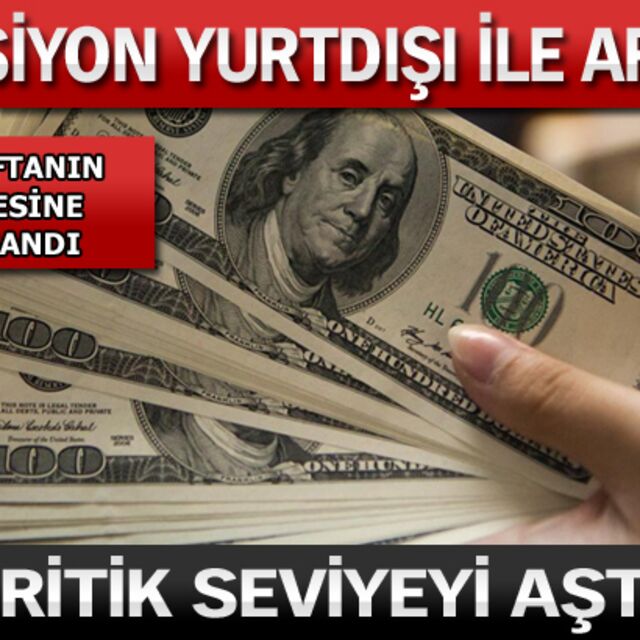 Dolar koptu gidiyor!