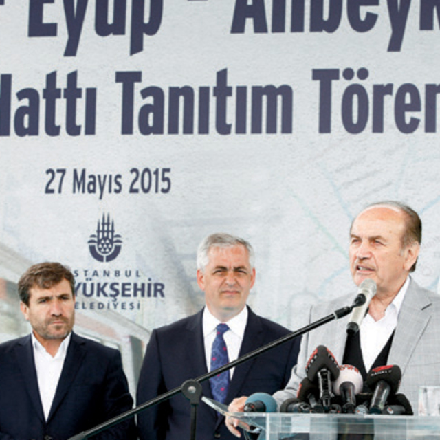 Eyüp-Fatih arasına 'raydan elektrikli' tramvay hattı