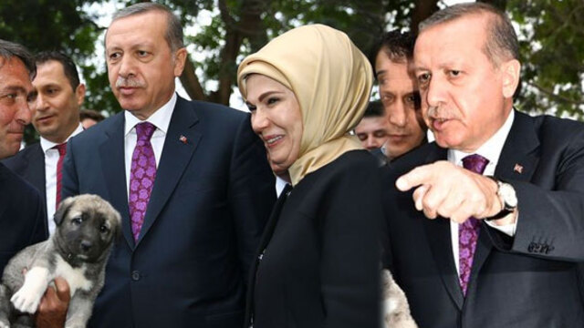 Erdoğan "beni niye çekiyorsunuz" dedi onu gösterdi