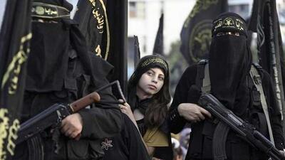 550 batılı kadın o örgüte katıldı