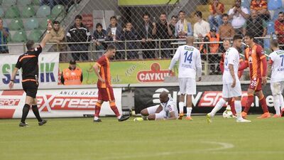 Sezonun ilk ve tek kırmızısı