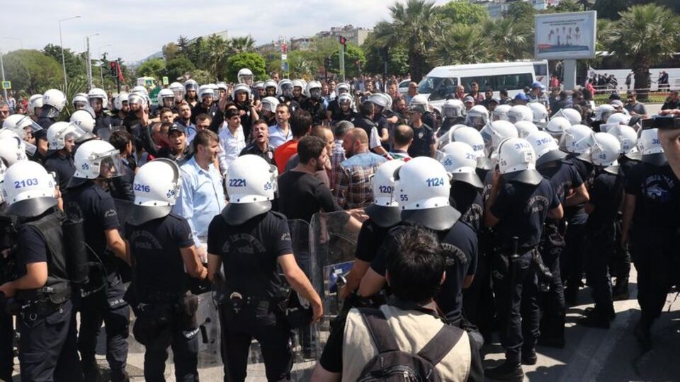 HDP'nin Samsun mitinginde gerginlik